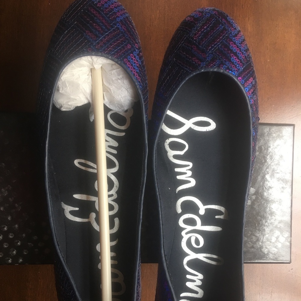 New In Box Sam Edelman Sequin Ballet Flats